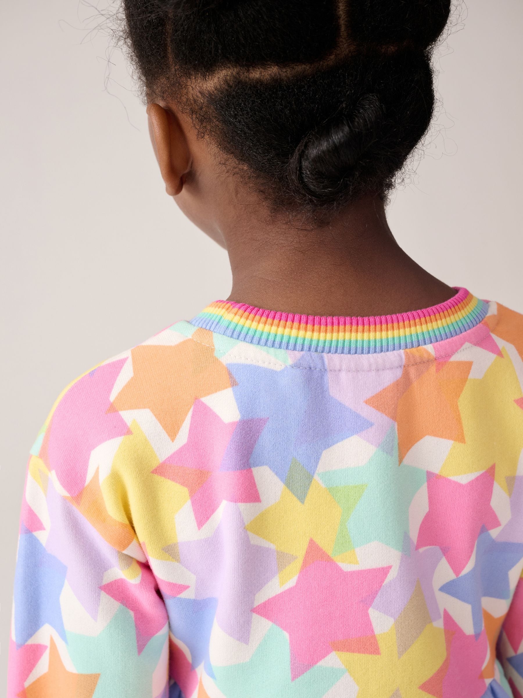 Little Bird by Jools Oliver Skater Confetti Star Sweat Dress