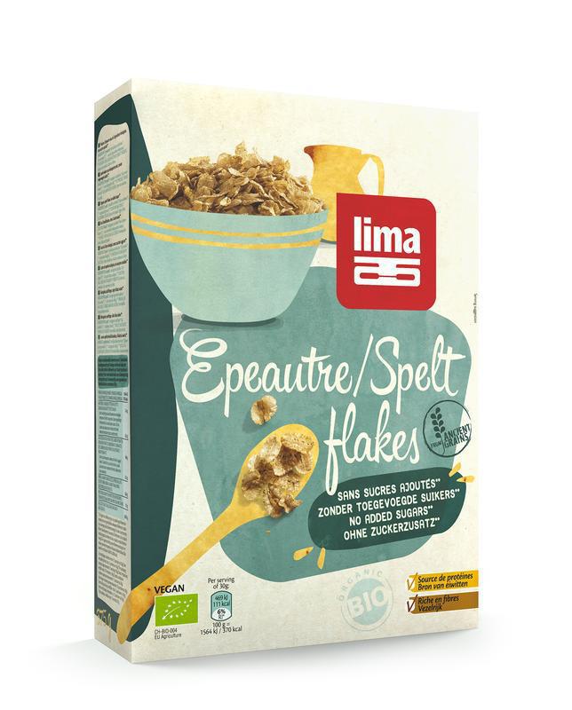 Lima Spelt flakes 375g