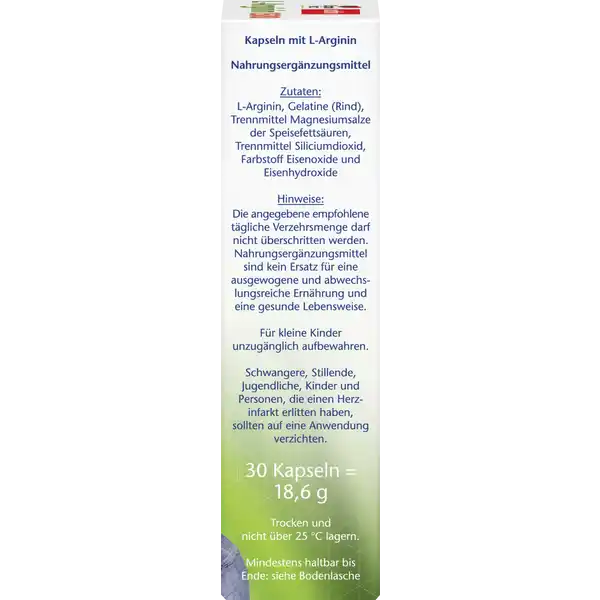 L-Arginin 1500 Kapseln