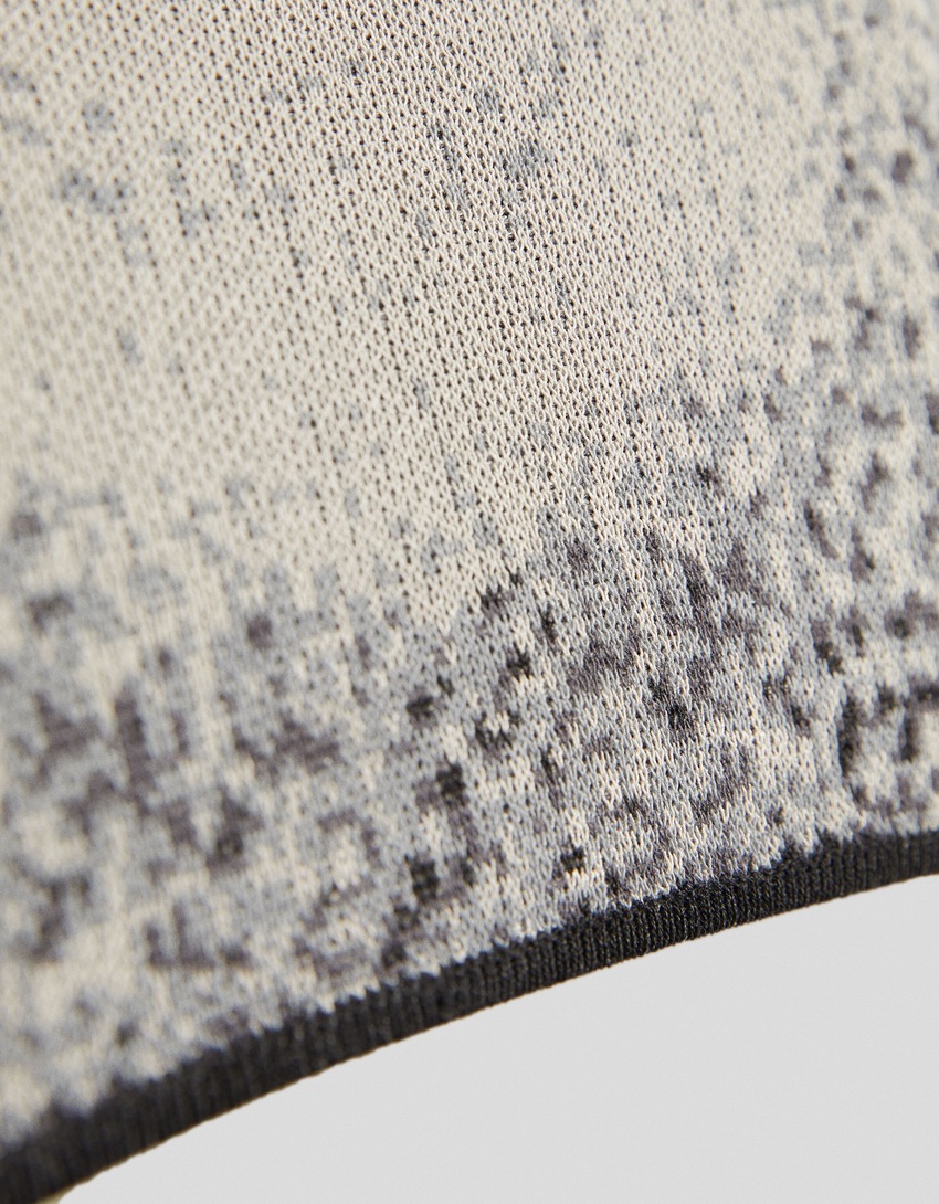 Aquecedores de braço em malha jacquard Generation Bershka