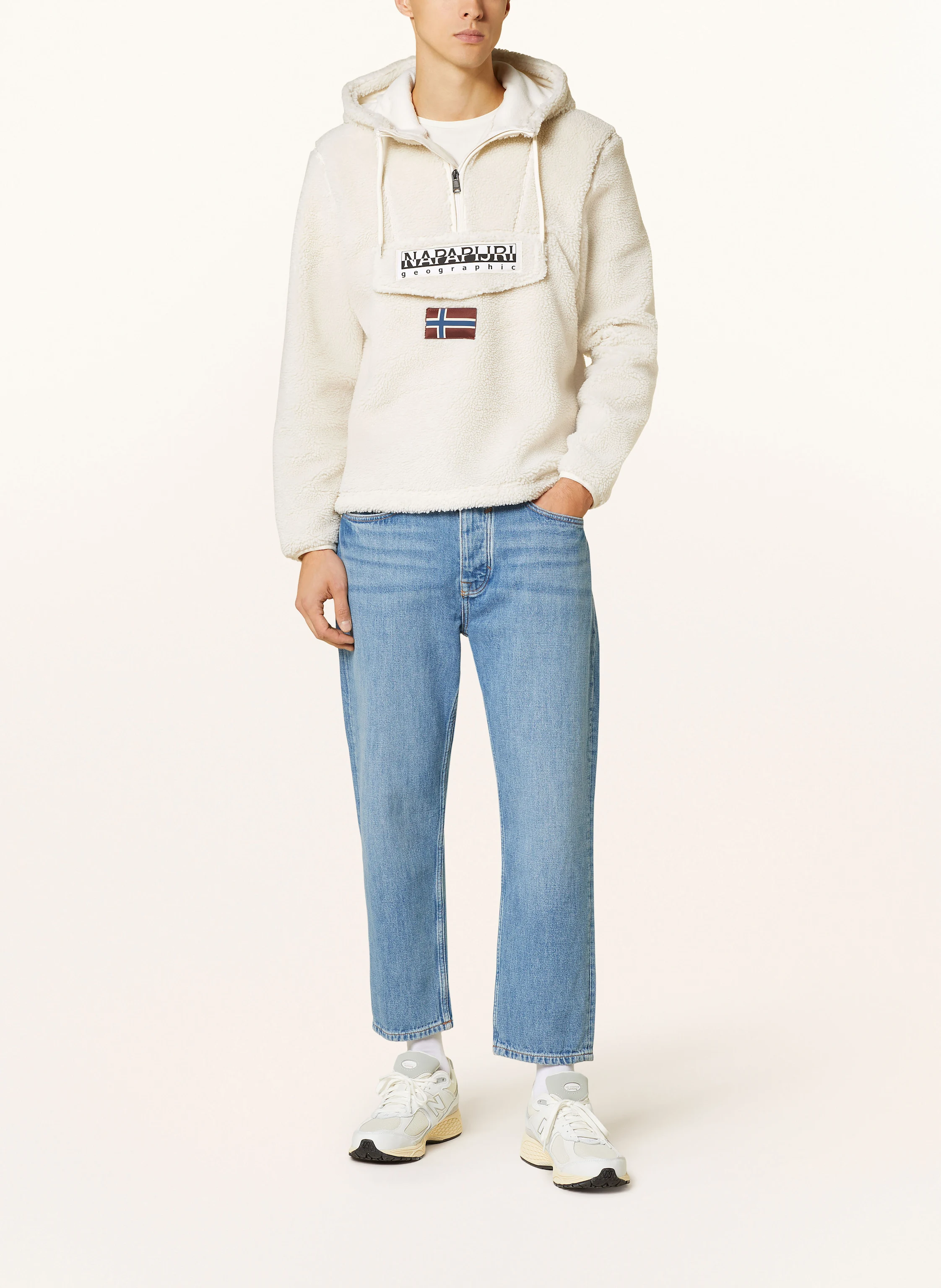 NAPAPIJRI Teddyfell-Hoodie T-BURGEE