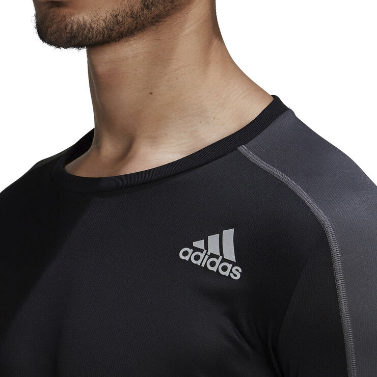 adidas Own the Run Long Sleeve trøje Sort