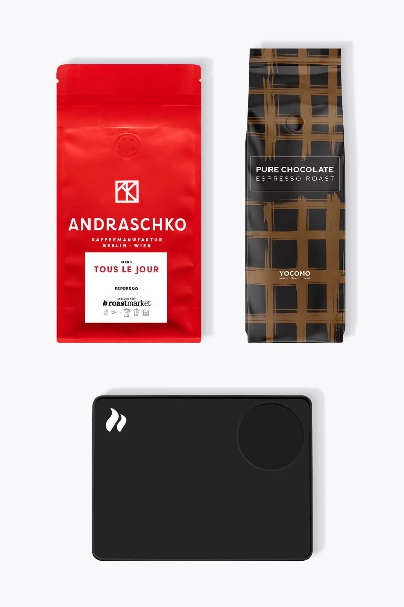 roastmarket Tampermatte Geschenkset
