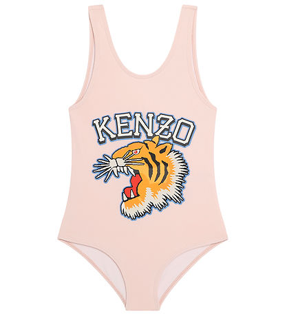 Kenzo Bådedragt - Veiled Pink m. Tiger