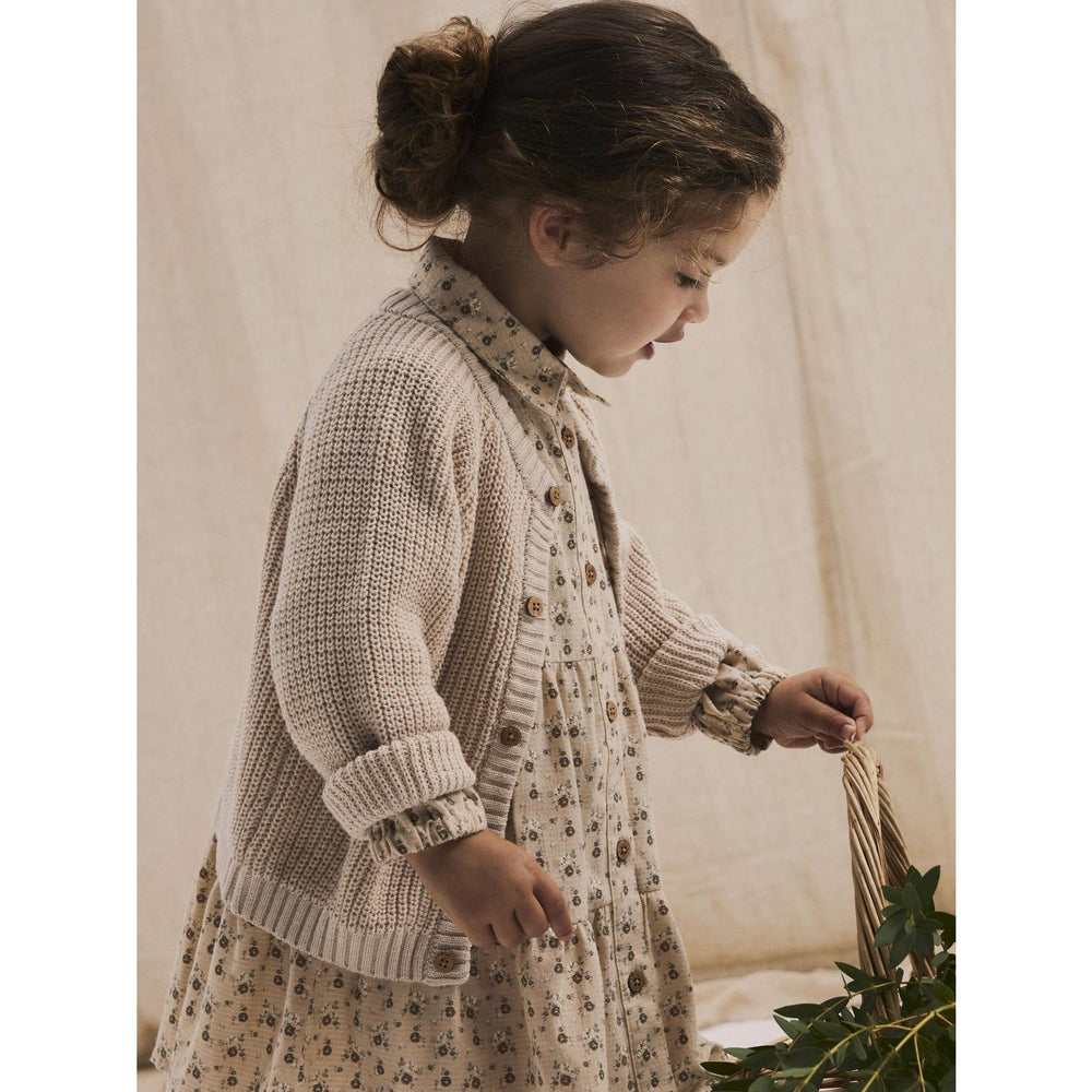 Køb Lil'Atelier Sheer Bliss Emlen Lin Strik Cardigan Noos