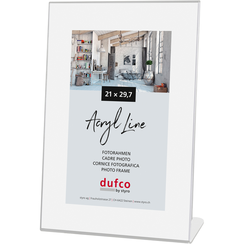 Dufco Bilderrahmen Acryl Line, hoch, 21 x 29.7 cm