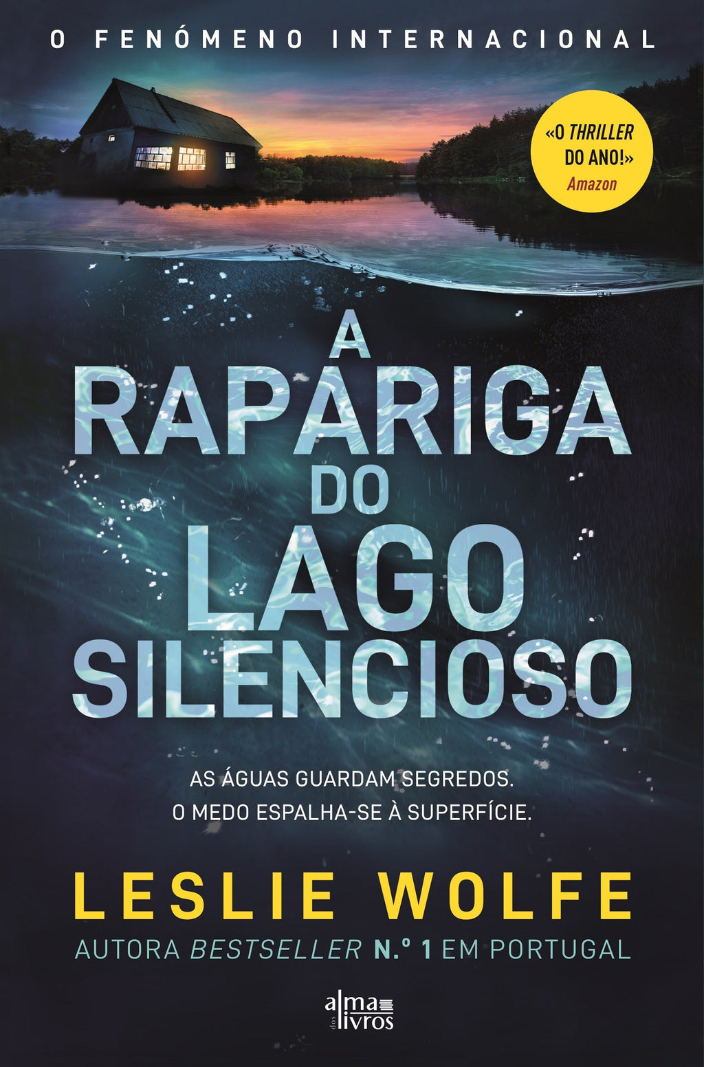 A Rapariga do Lago Silencioso de Leslie Wolfe