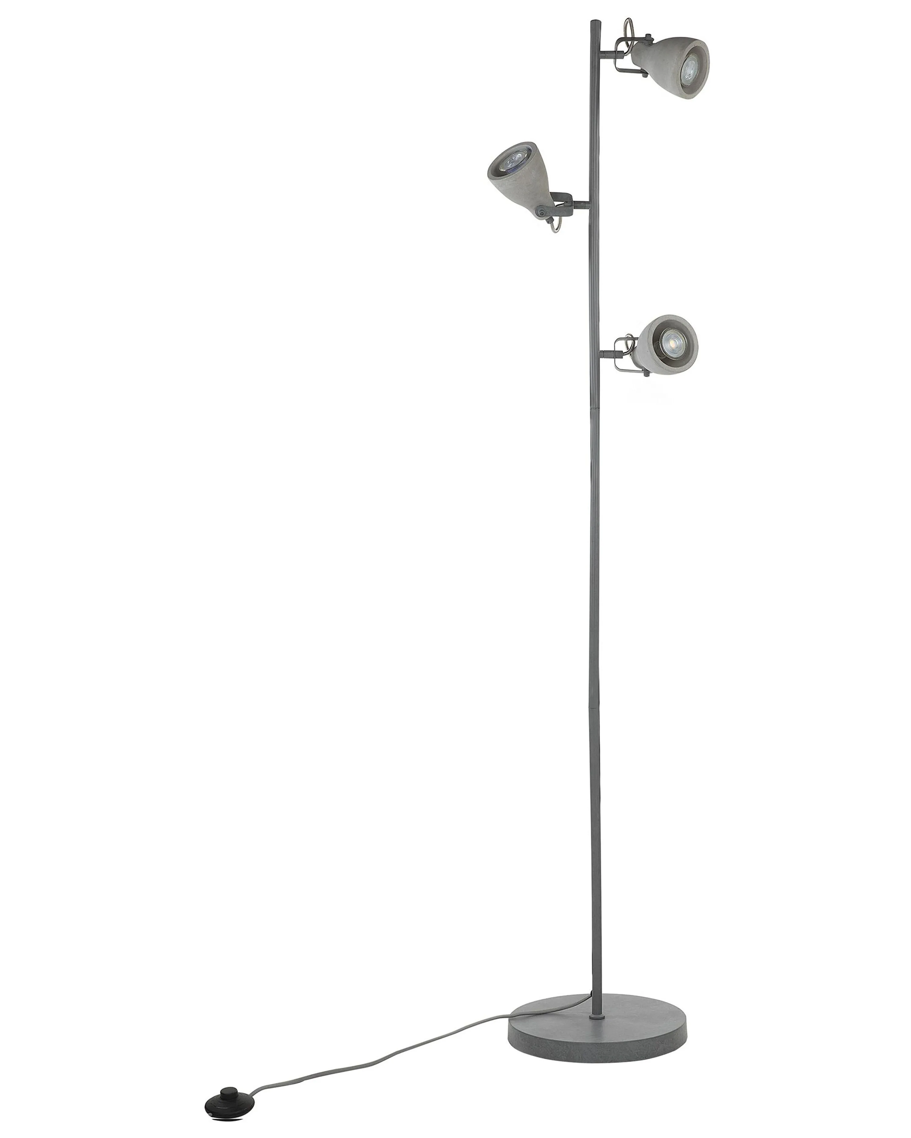 Staande lamp MISTAGO verstelbaar Beton Grijs