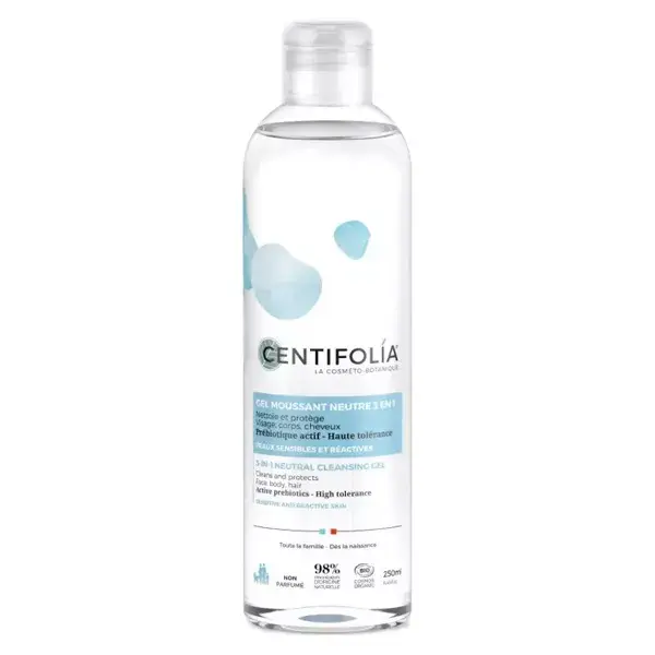Centifolia Neutre Gel Moussant 3 en 1 Bio 250ml