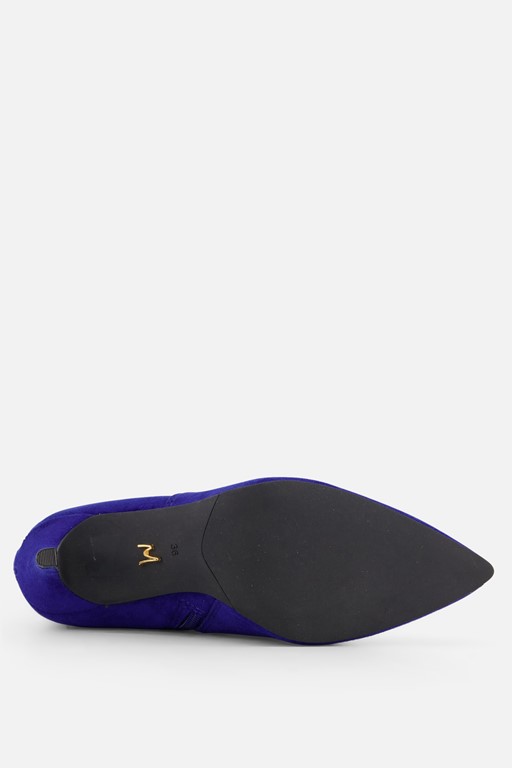 Mexx Miley Enkellaarsjes blauw Pu