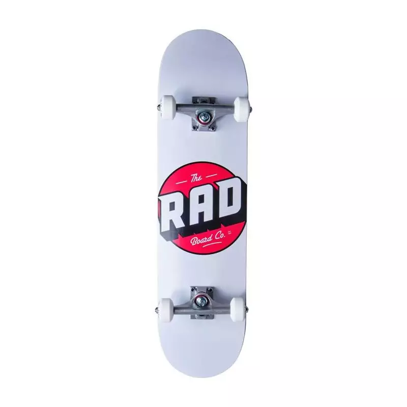 Skate RAD Logo Progressive Blanc 8.0
