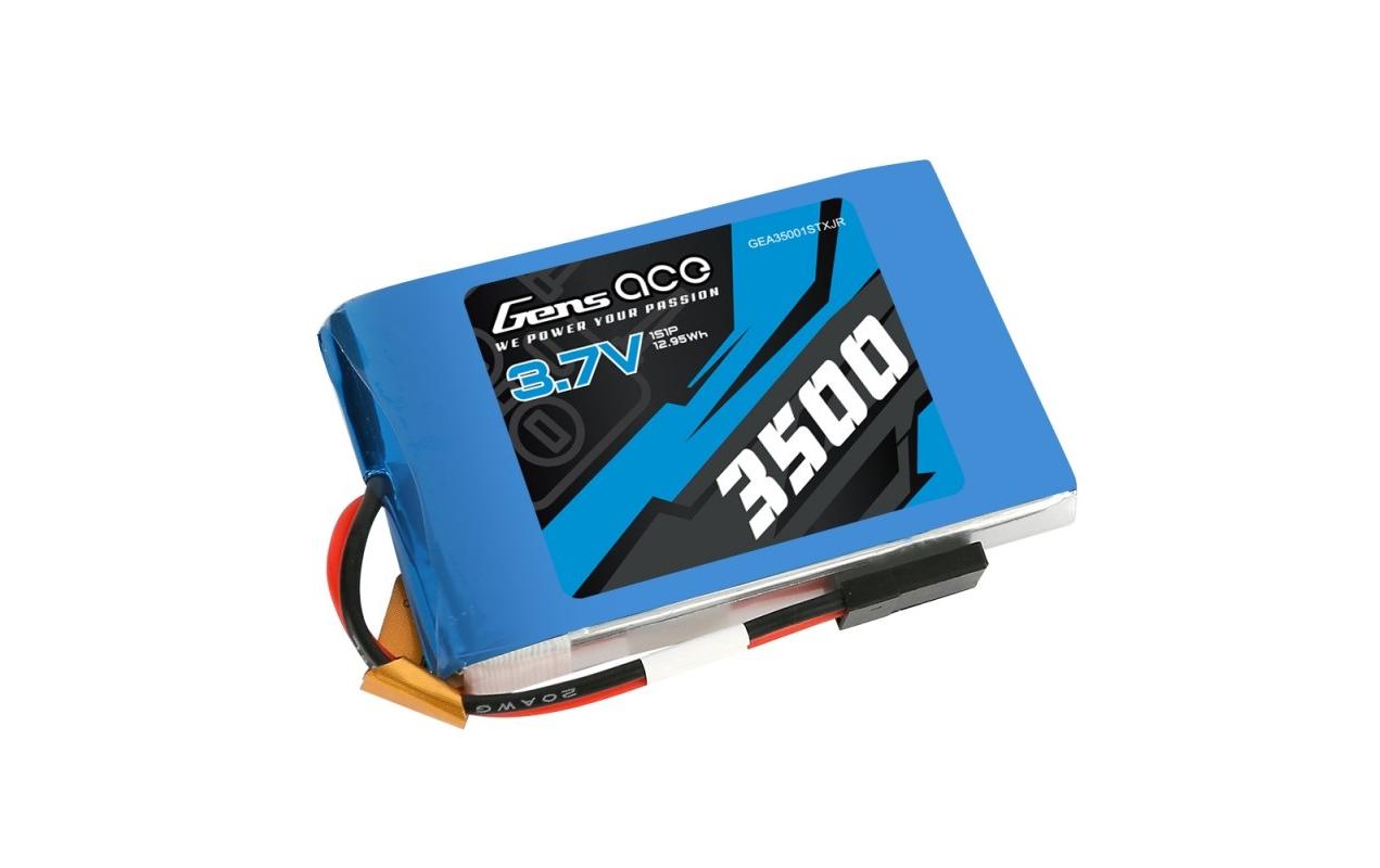 RC-Akku LiPo 3500 mAh 3.7 V 1C TX1S LiPo Senderakku mit JR Stecker