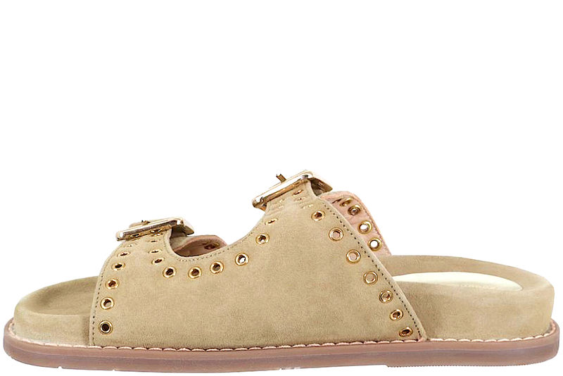 COPENHAGEN SHOES - AS SUMMER SUEDE CAMEL SLENTER