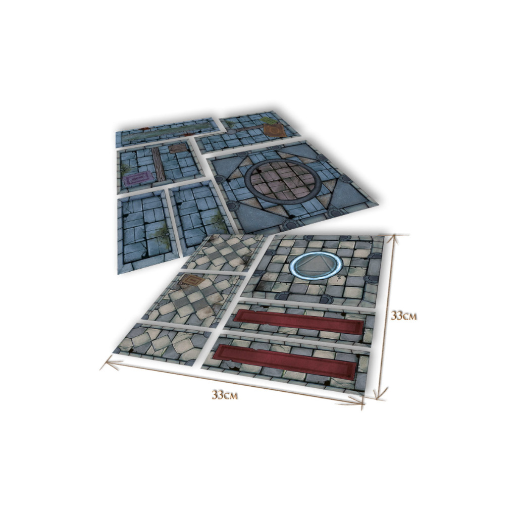 Tuiles Modulaires JDR Poland Games - Donjon