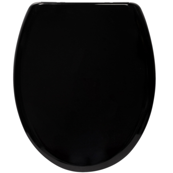 Handson Timo wc bril duroplast zwart met softclose en quick release