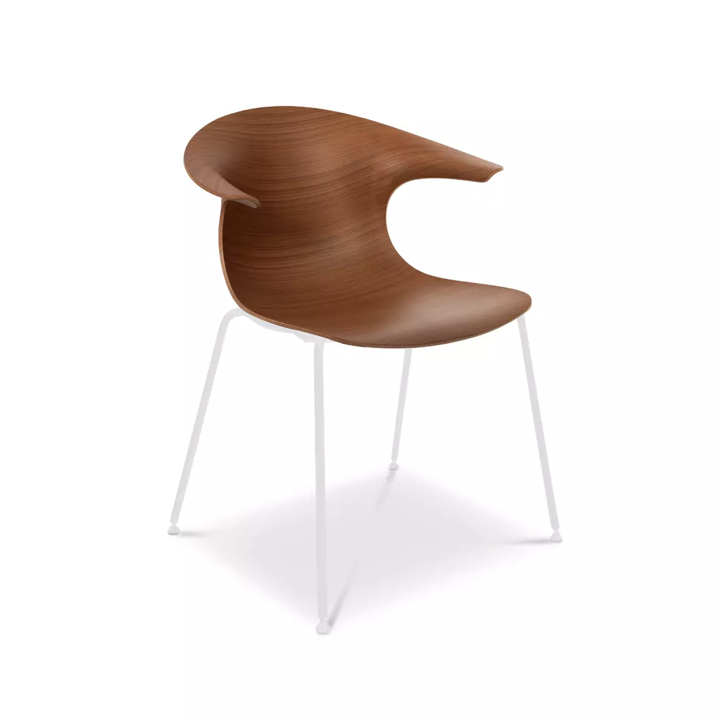 Stuhl Loop 3D Wood 4 Legs