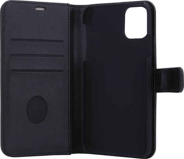 Radicover - Flip Cover Til iPhone 12 - Mod Stråling - Sort