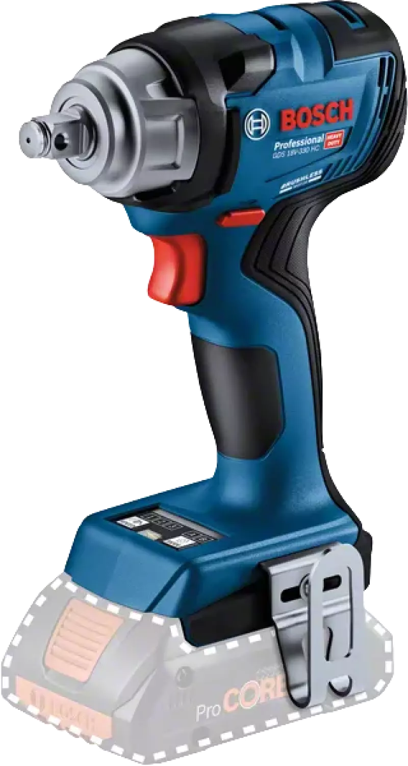 Bosch GDS 18V-330 HC 18V accu slagmoersleutel body - 1/2 - 560 Nm