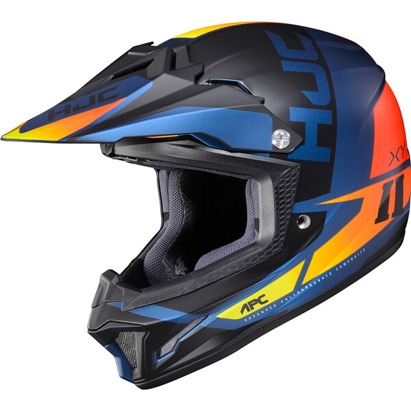 HJC - Casque Enfant CL-XY II Creed MC27SF / Noir / Navy / Orange