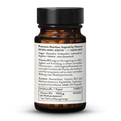 Sunday Natural Products  Vitamin B12 Methylcobalamin 1000µg