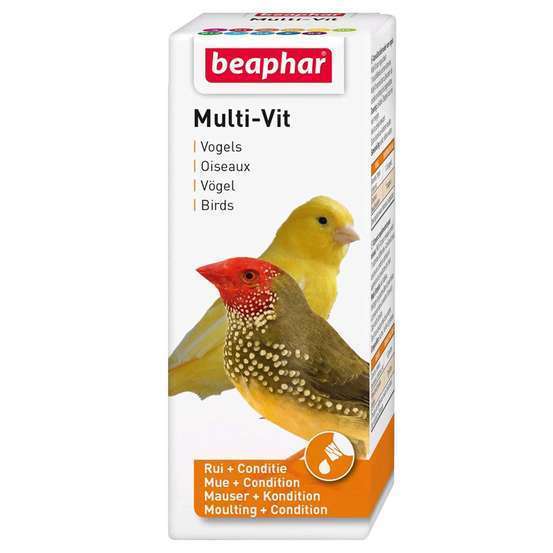 Multi-VitaminesPour toutes espèces d’oiseaux 50 ml