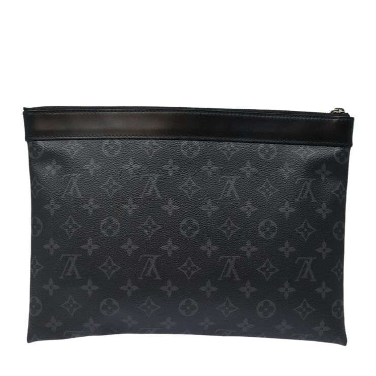 Louis Vuitton Vintage Louis Vuitton Clutch Black