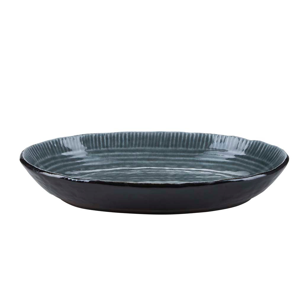 Bahne Interior  Birch dyb tallerken, grå - Ø18,5 cm.