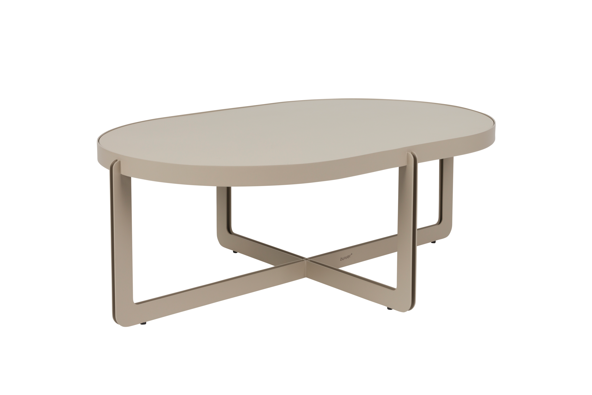 Centre Salontafel ovaal beige