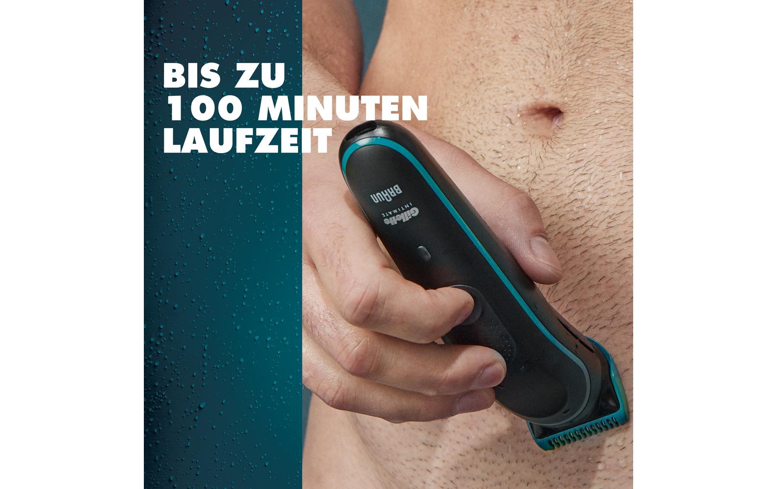 Rasierapparat Intimate Trimmer i5 1 StückWasserfester SkinFirst Intimrasierer für den Mann mit lebenslang scharfen Klingen