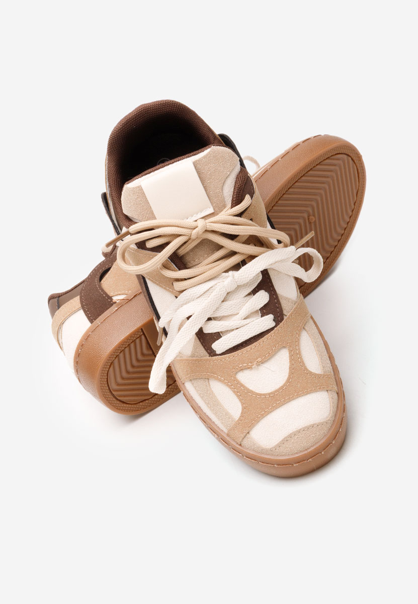 Baskets pour femme kaki Jaymea