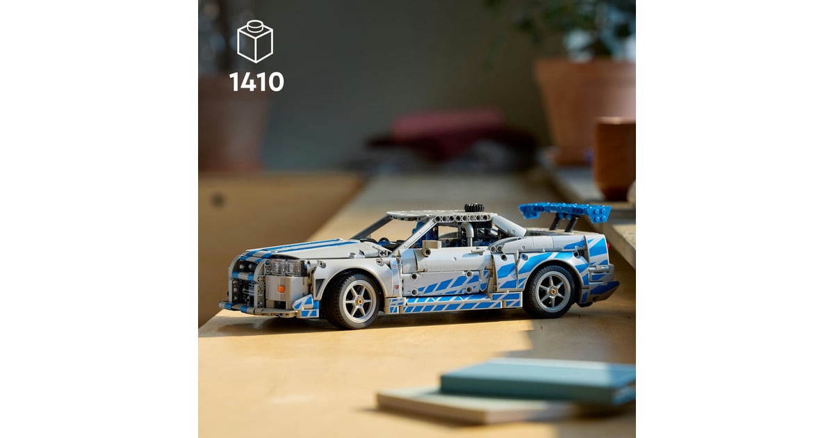 LEGOTechnic - 2 Fast 2 Furious Nissan Skyline GT-R (R34) auto Constructiespeelgoed  (42210)