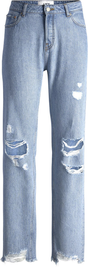 JJXX JXSEOUL STRAIGHT MW JEANS RR3003 BR Medium blue denim