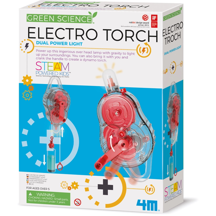 4M Green Science - Schwerkraft Elektro Lampe Mehrfarbig