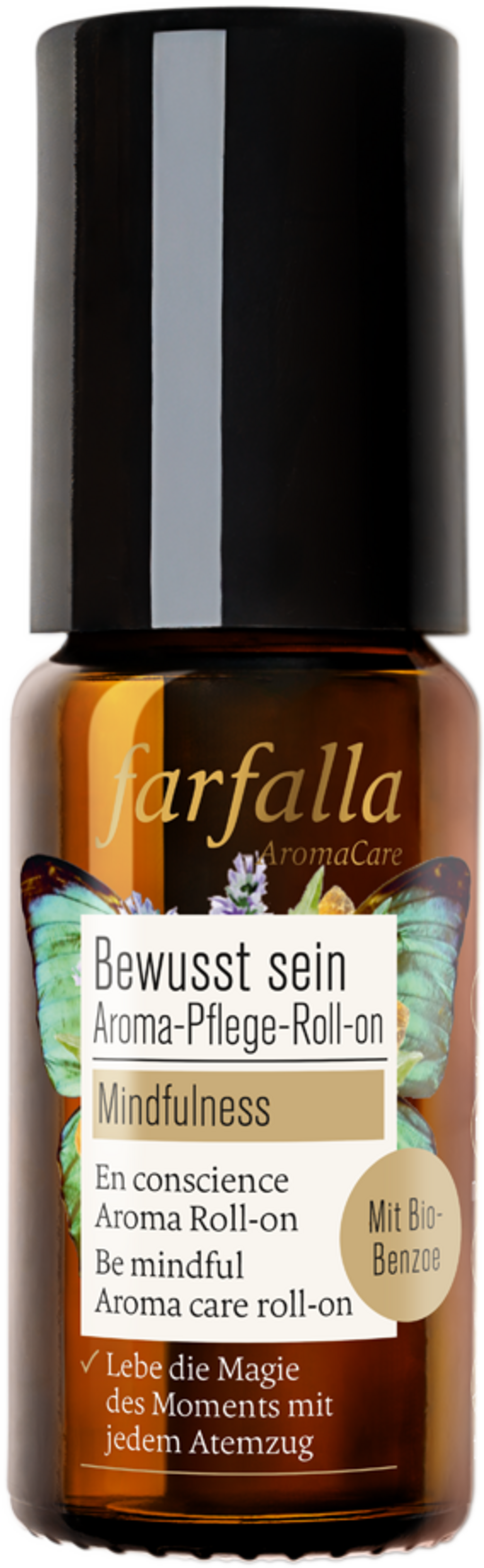 farfalla  Bewusst sein Aroma Pflege Roll-on Mindfulness, 10 ml