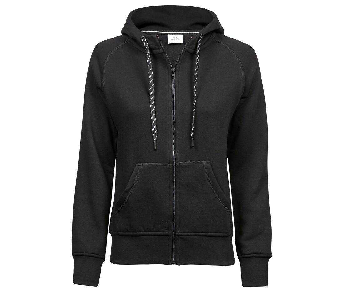 TEE JAYS TJ5436 - Hoodie Mode Femme à Zip Complet Élégant