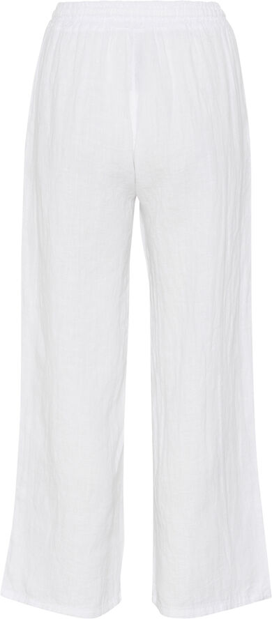 Soaked in Luxury SLAuran Pants - 100% Linen Whisper white