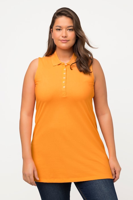 Polotop, Regular, Polokragen, ärmellos