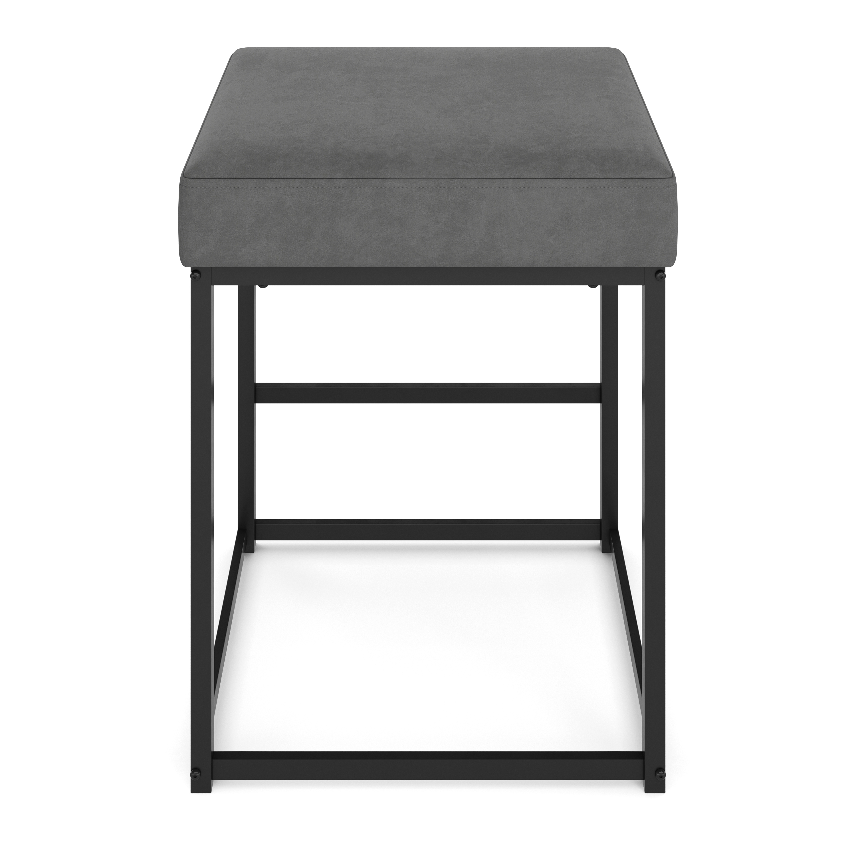Barhocker RODRIGO 2er Set anthrazit
