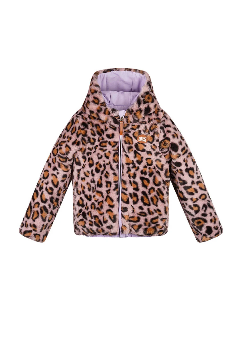 Moodstreet reversible jas paars