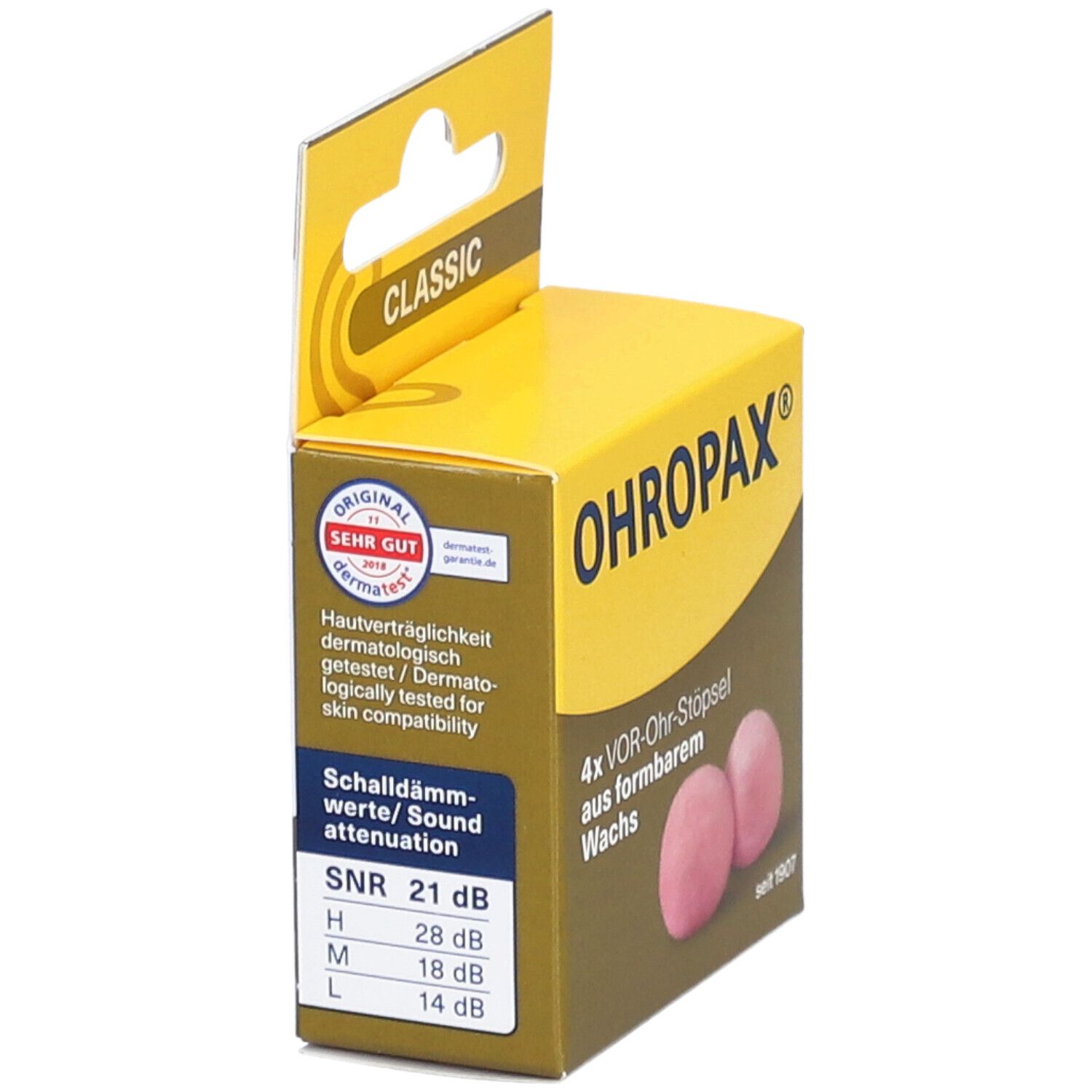 OHROPAX® Classic Wachs Vor-Ohr Stöpsel