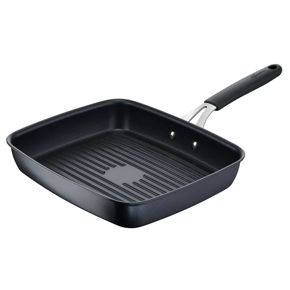 Poêle grill Tempra antiadhésif 23x27 cm Lagostina