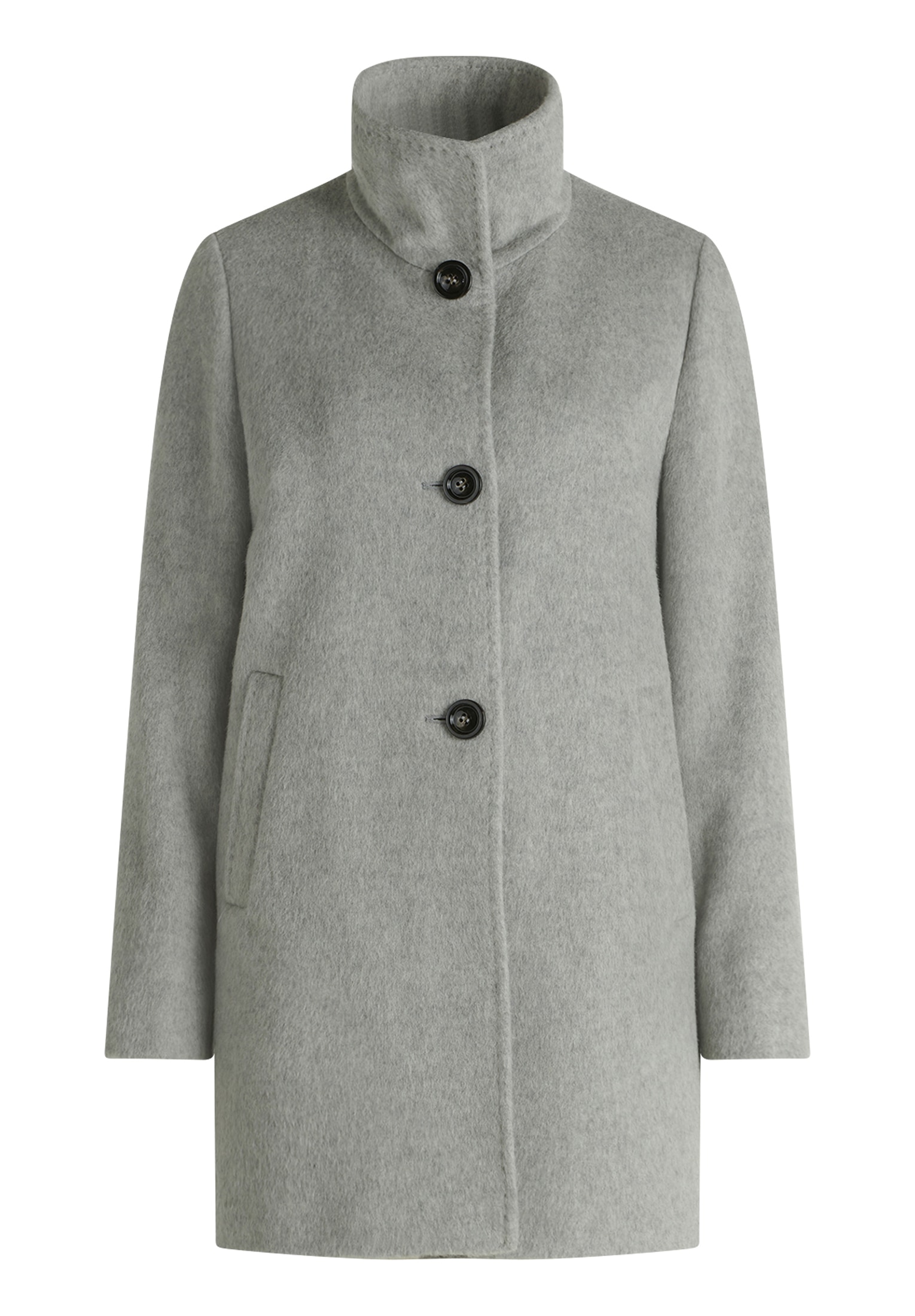Gil Bret Wolljacke ohne Kapuze mit Taschen