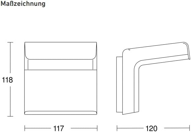 Steinel Bewegungsmelder iHF 3D anthrazit, 160° Bewegungssensor, 1-5 m Reichweite, in 3 Zonen per Bluetooth einstellbar