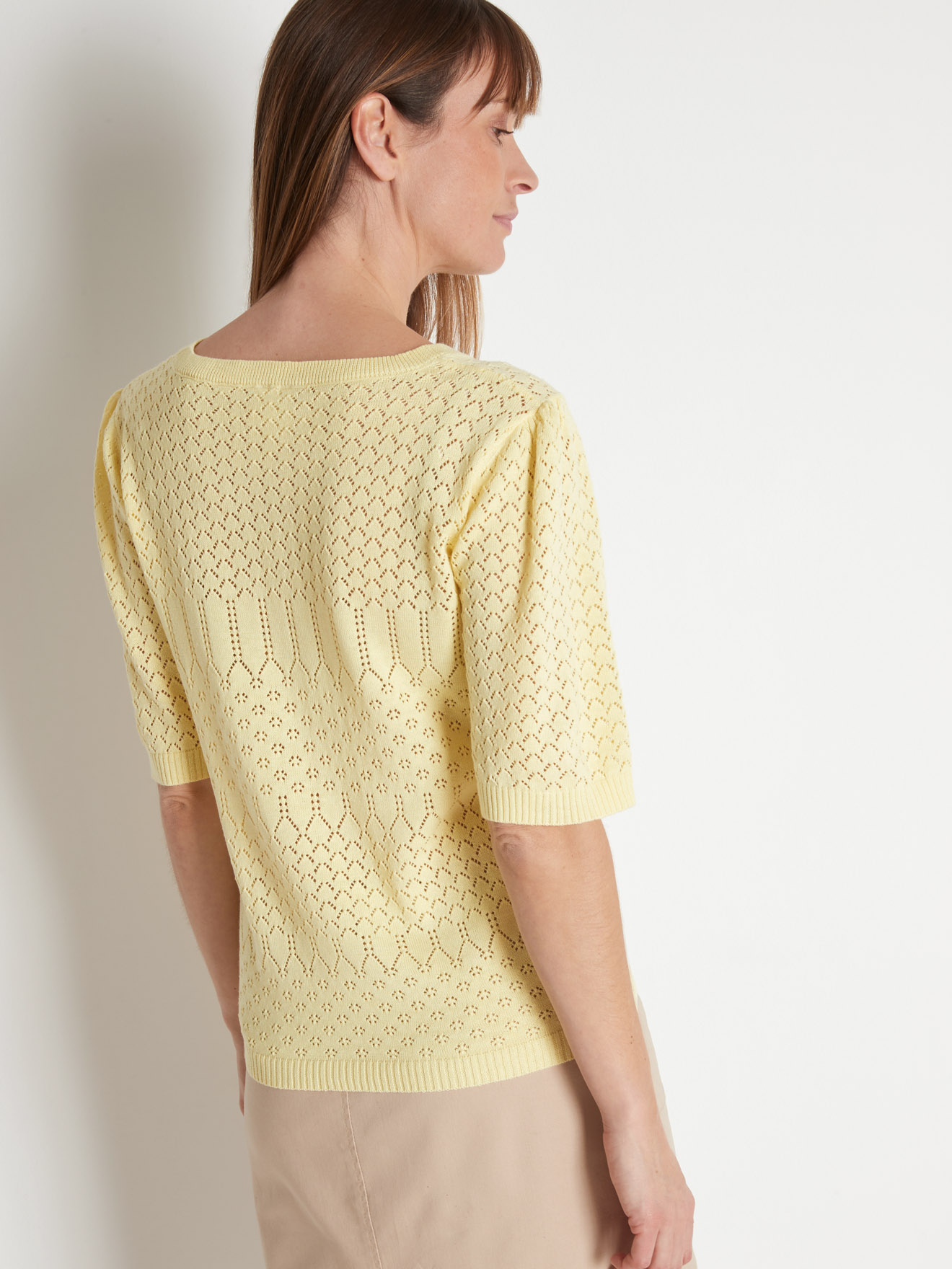 Pull manches au coude