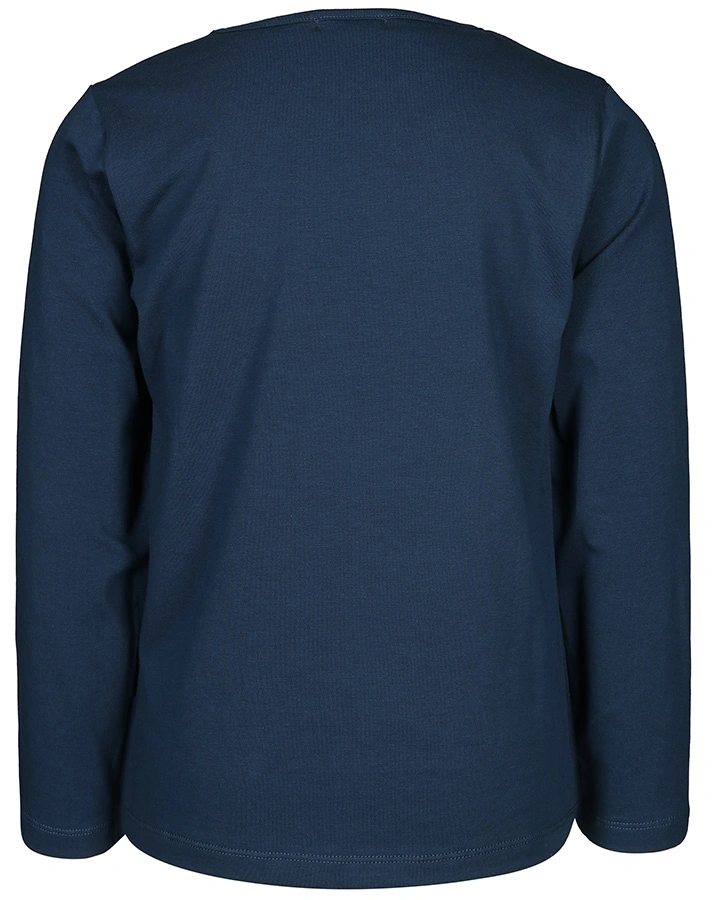 Langarmshirt POPCORN in dunkelblau