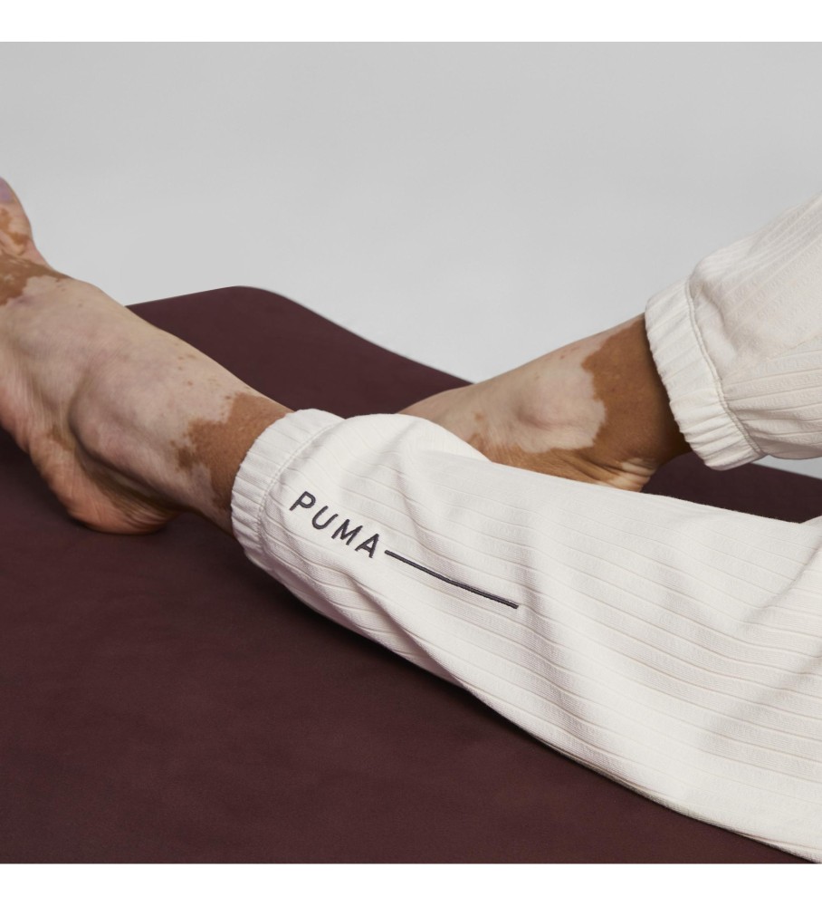 Calça Jogger Puma Unwind Studio, Branca