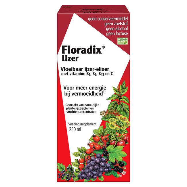 Floradix Vloeibaar IJzer Elixer
