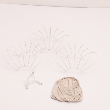KARWEI plafondlamp Evi beige Ø39 x 22cm