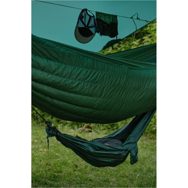 Hamac bivouac TICKET TO THE MOON MINI HAMMOCK SET DARK GREEN/DARK GREEN