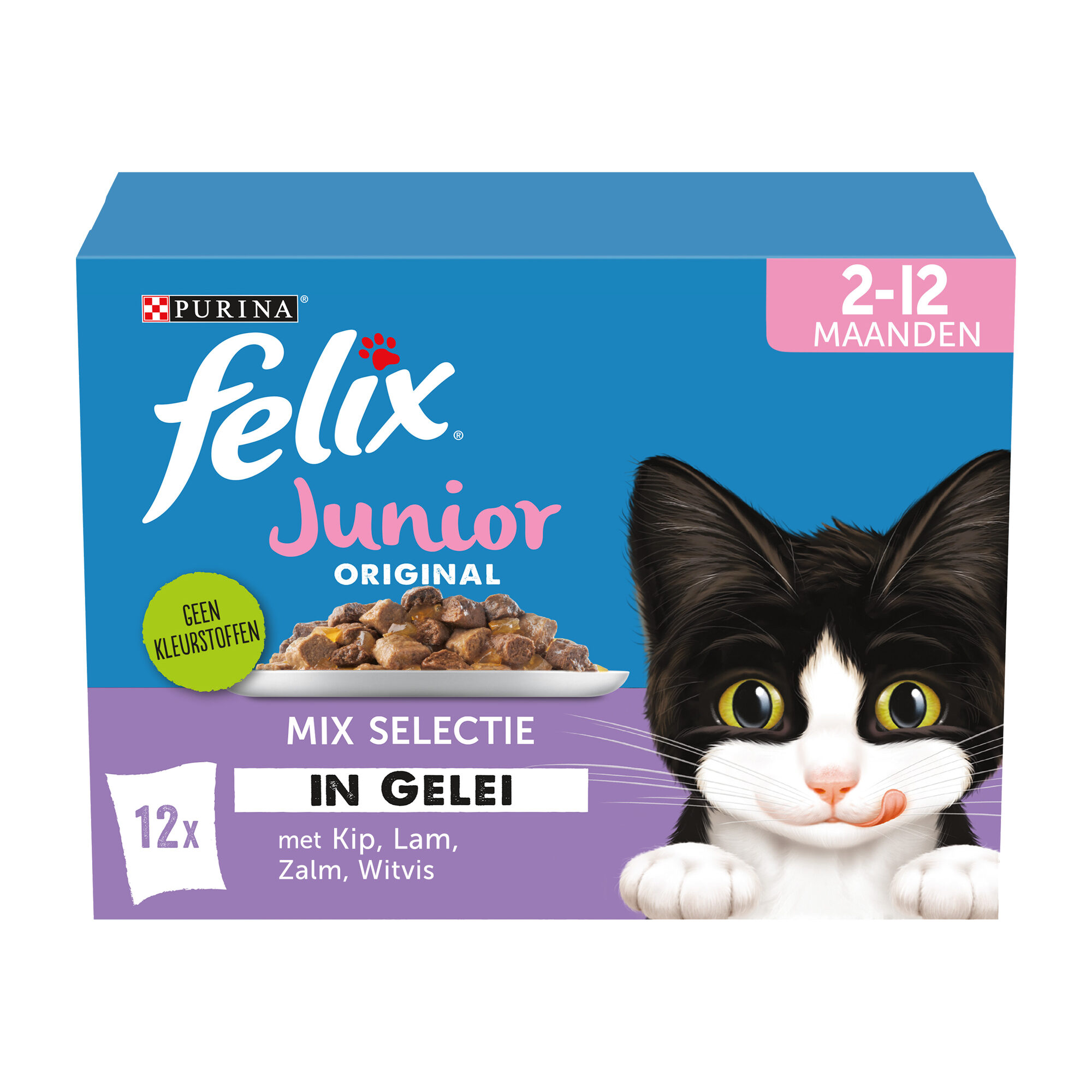 Felix Original Junior natvoer - 4 smaken